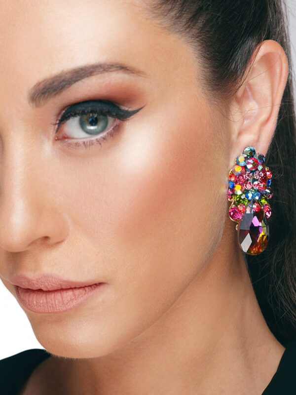 Crystal Earrings 358