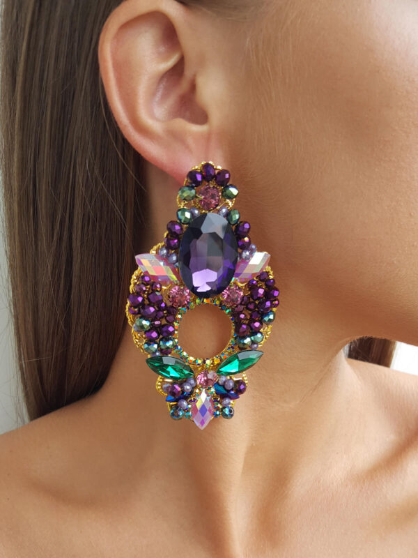 Crystal Earrings 693