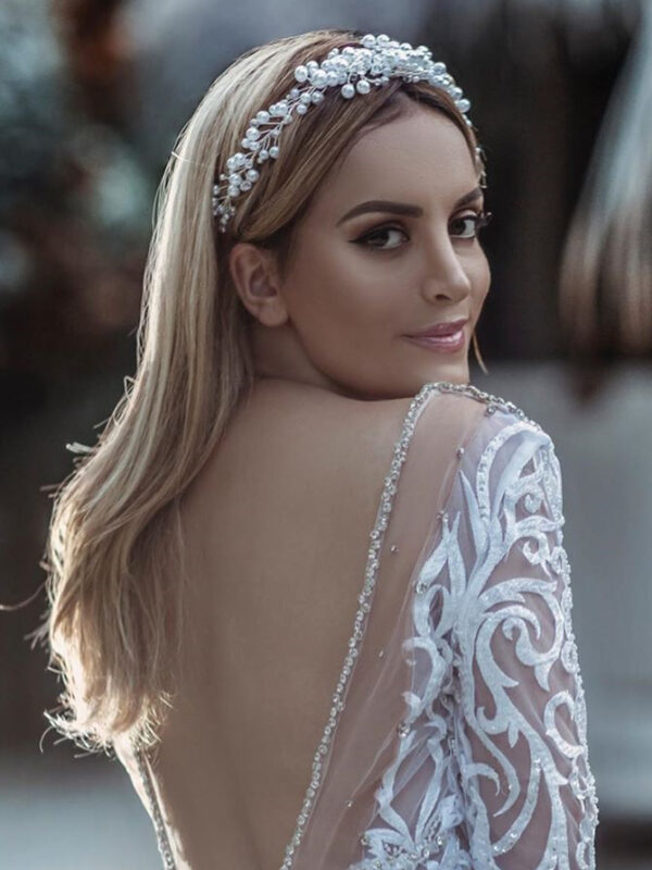 Hairband Wedding 25a